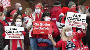 For Health Care Workers, The Pandemic Is Fueling Renewed Interest In Unions