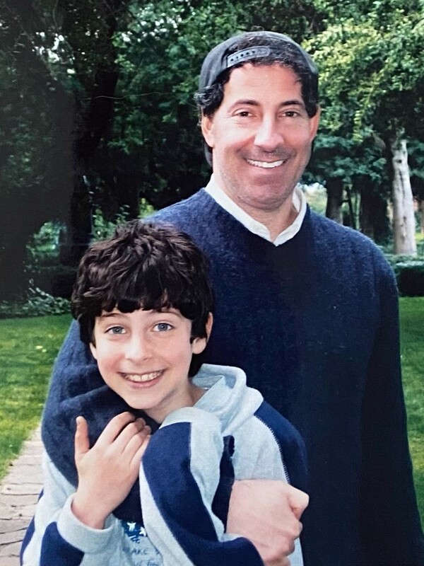 Jamie Raskin and Tommy Raskin in an undated photo. "It wasn't his mind that marked him as so extraordinary," Jamie Raskin says. "It was his heart."