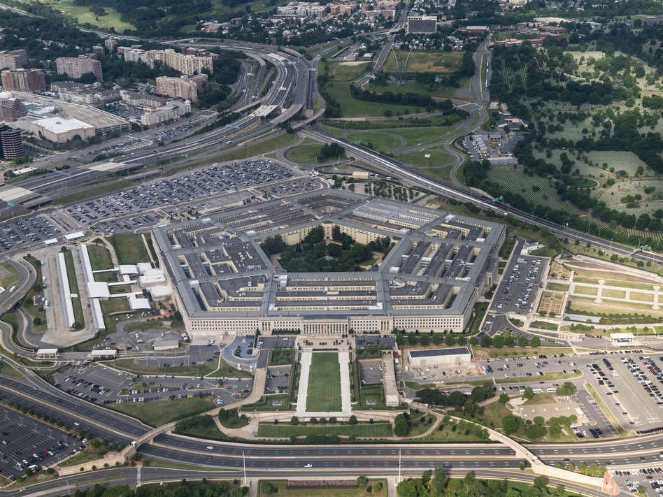 Top Defense Department officials have issued a message to the troops that they must defend the Constitution and that last week's violence at the U.S. Capitol was a direct assault on it. (Bill Clark/CQ-Roll Call Inc. via Getty Images)