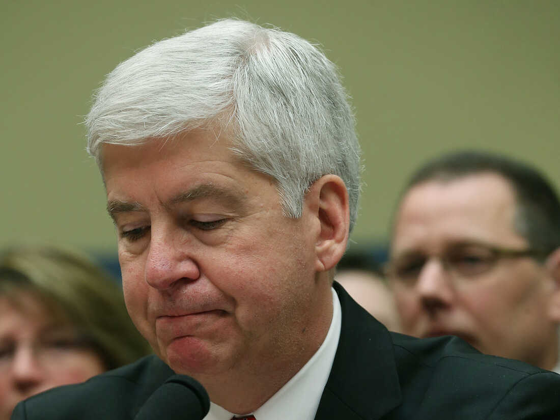 Former Michigan Gov Rick Snyder Charged In Flint Water Crisis Npr 4684