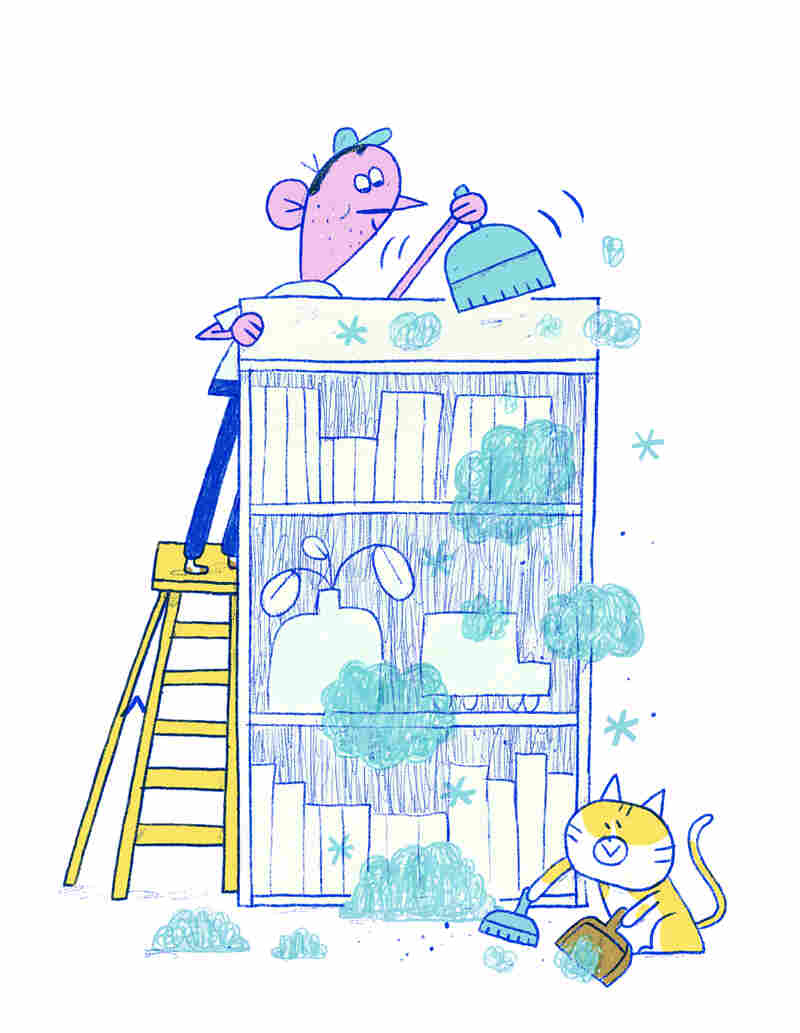 Clean from top to bottom.