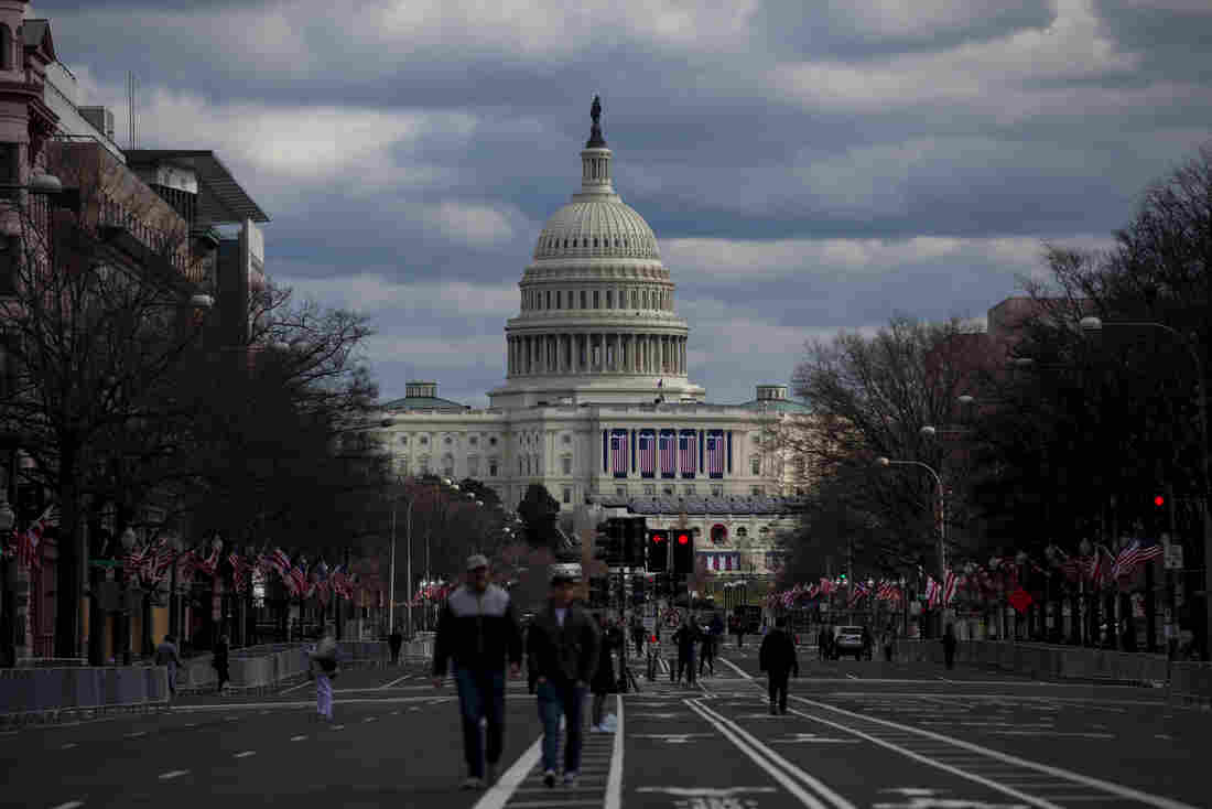 Photos: The Nation’s Capital, Quiet And Guarded, Before Inauguration