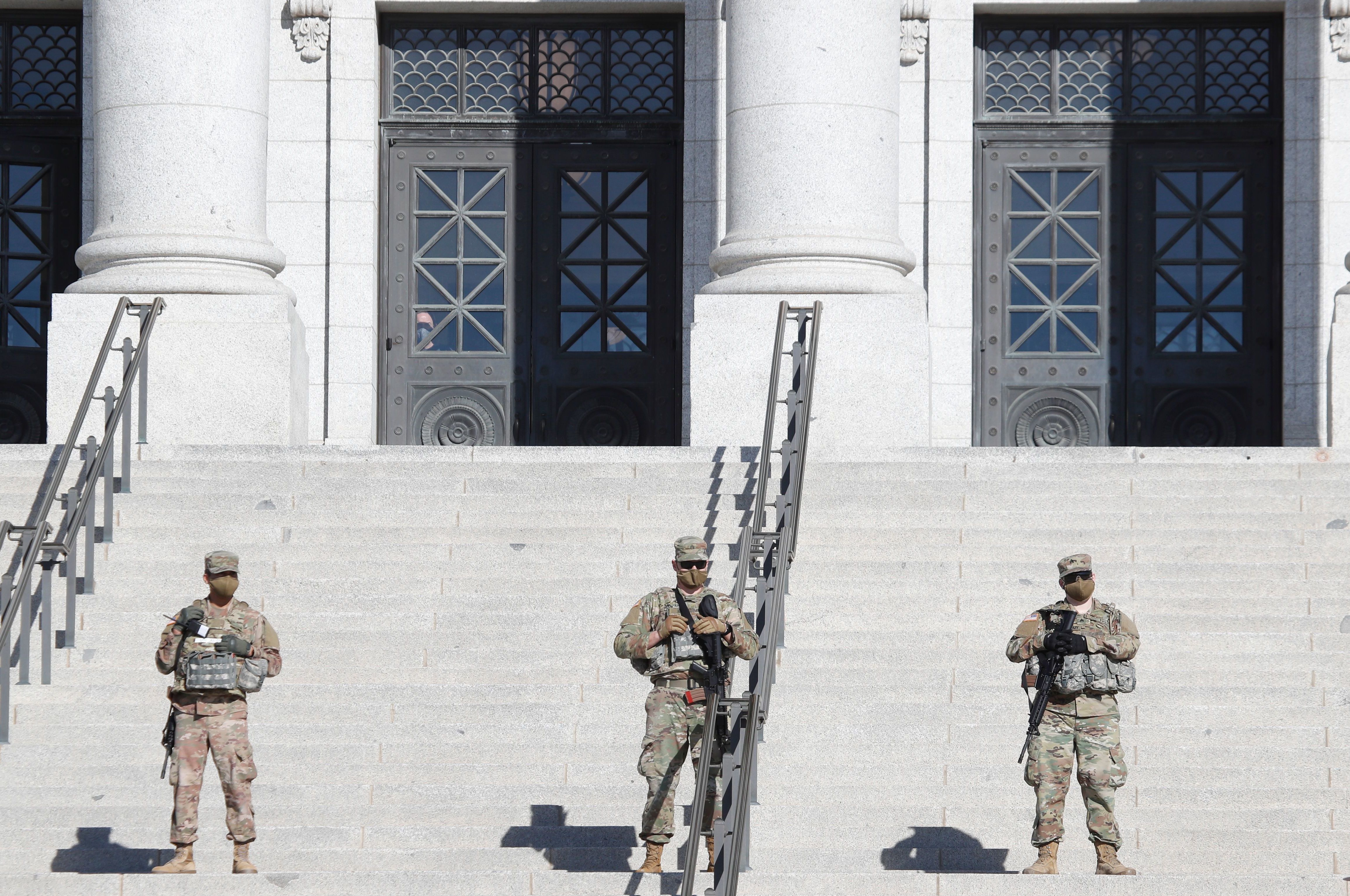 Despite Warnings, Many State Capitols See Only Small Protests And Quiet ...