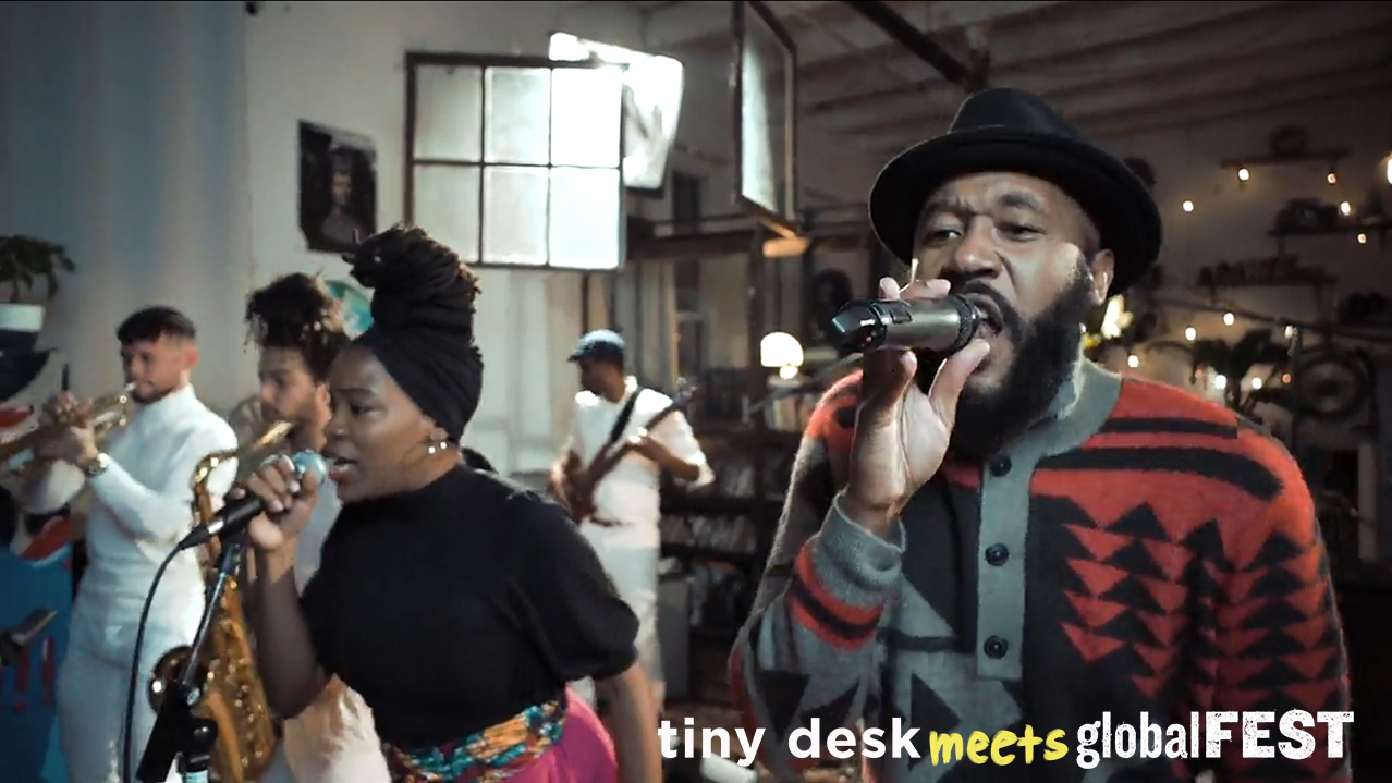 Vox Sambou Tiny Desk (Home) Concert NPR