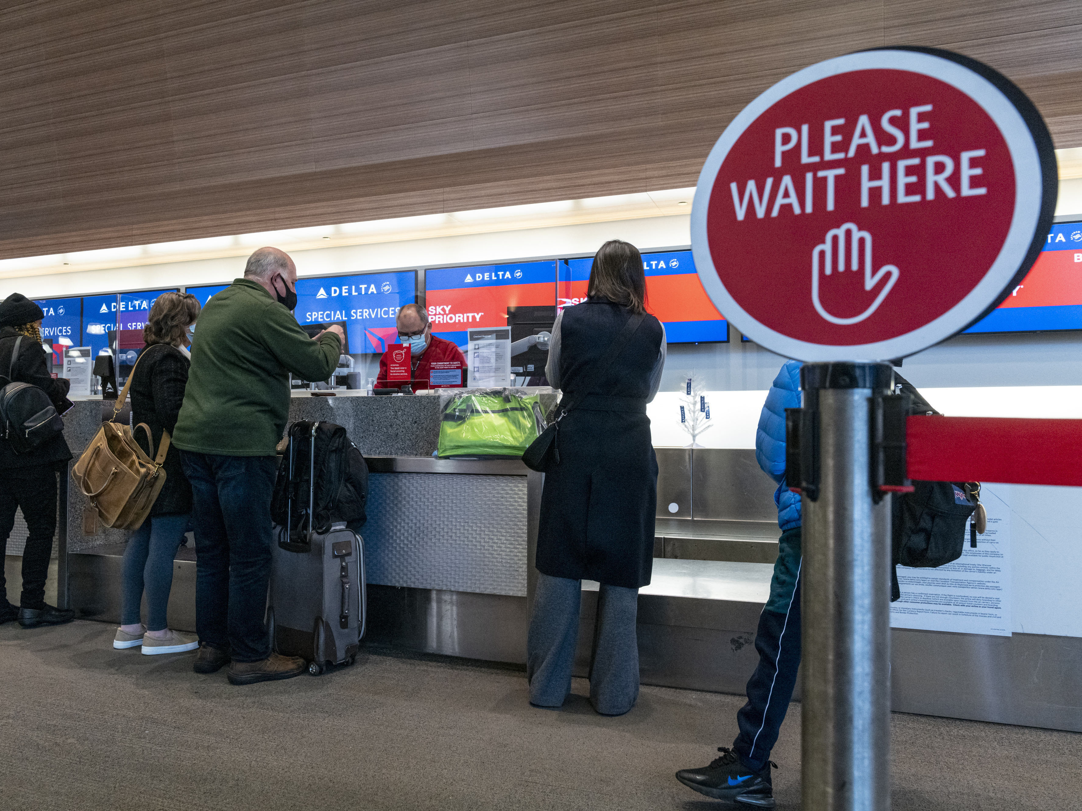 President Biden is expected to sign off on new travel restrictions on non-U.S. travelers from South Africa, Brazil, the United Kingdom, Ireland and 26 countries in Europe. (Bloomberg via Getty Images)