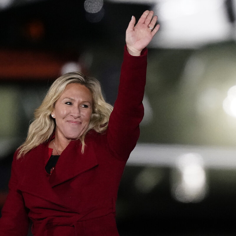 As Democrats Call For Marjorie Taylor Greene S Removal Republicans Stay Silent Npr