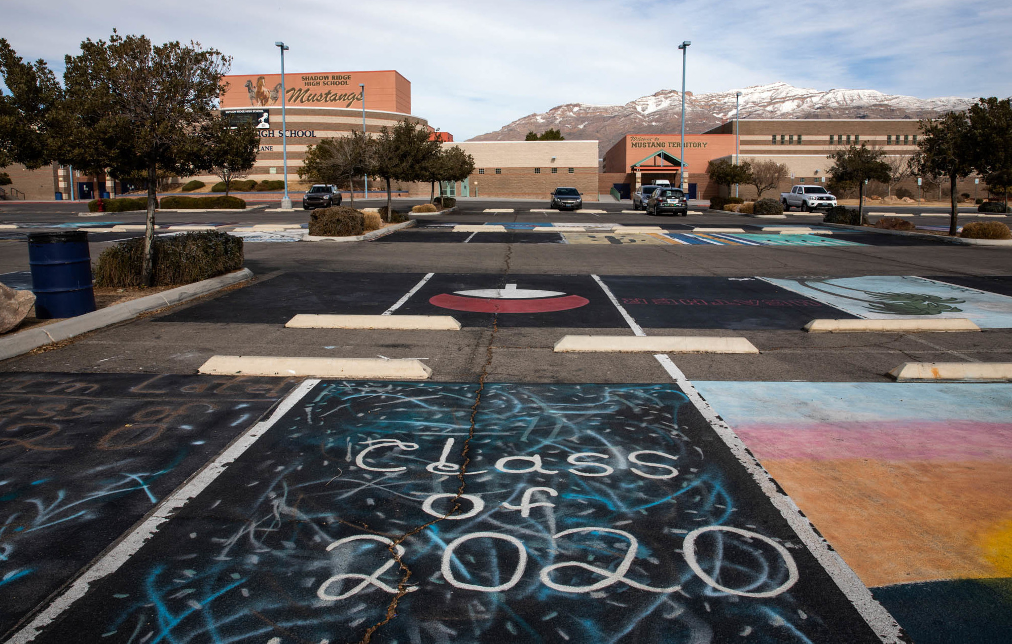 An abrupt spike in suicide deaths among students in the Clark County School District has officials in the Las Vegas district wondering if pressures brought on by the coronavirus pandemic might have been part of what fueled the increase. (Joe Buglewicz for NPR)