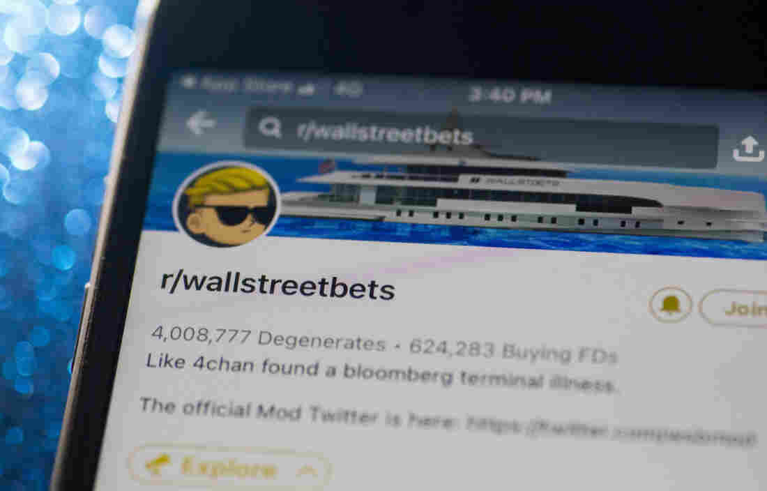 Reddit WallStreetBets Founder Calls GameStop Stock Frenzy A 'Symbolic Movement' - NPR