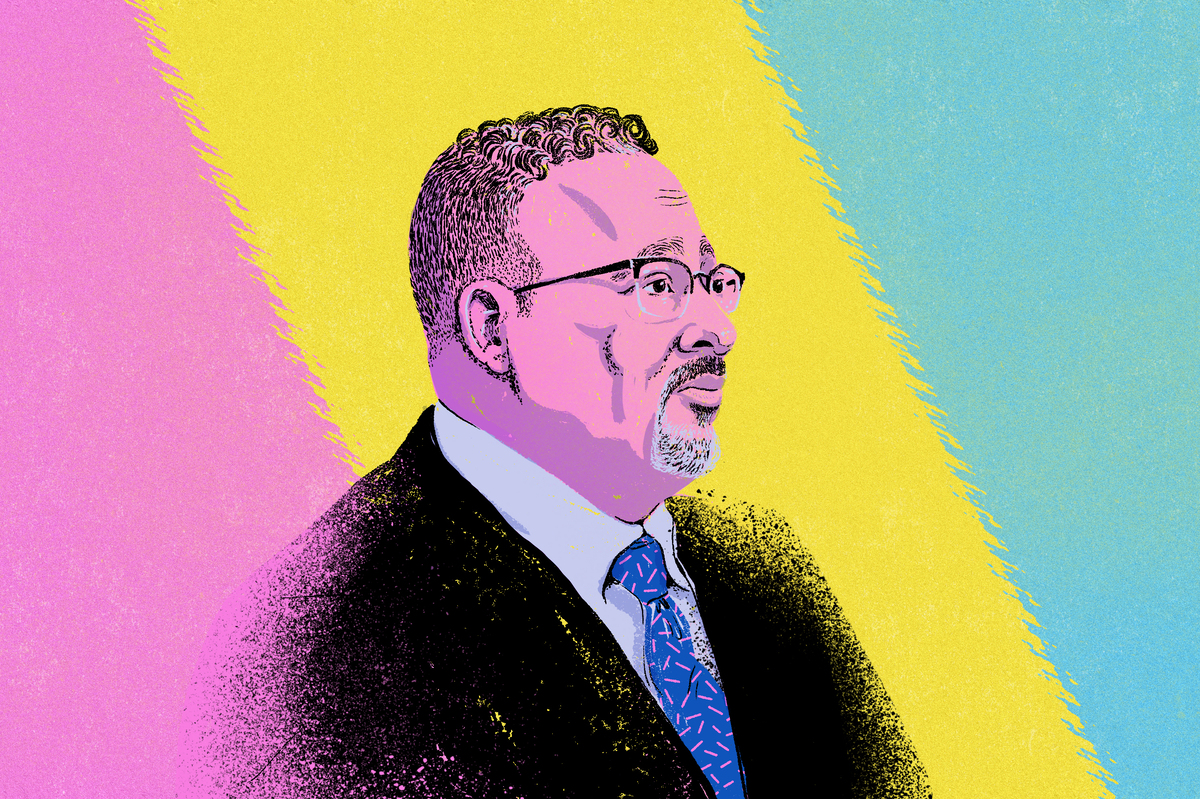 Miguel Cardona portrait