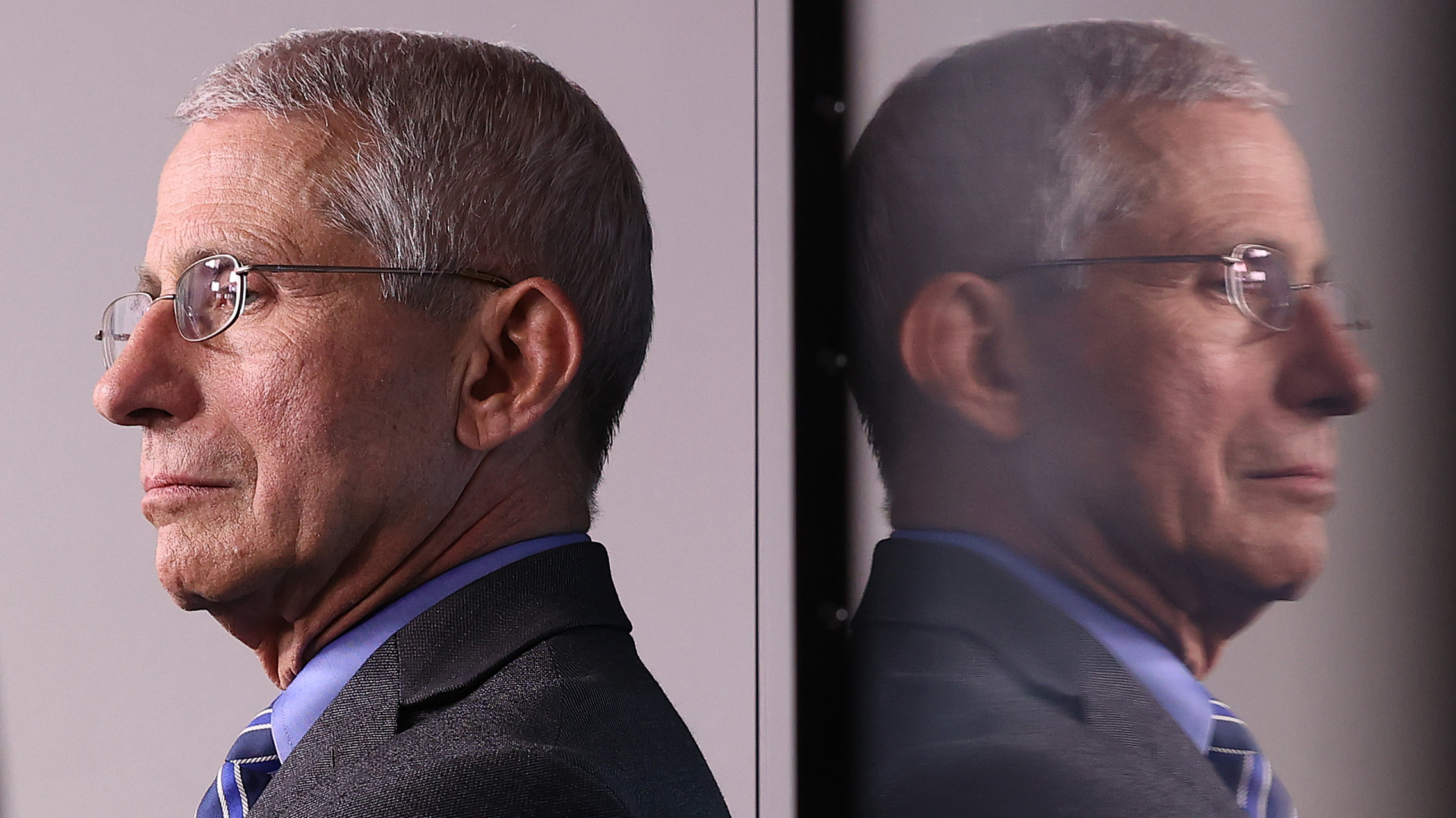 Infectious disease expert Dr. Anthony Fauci says President Biden told him from the outset: &quot;We're going to make some mistakes along the way. We're going to stumble a bit. And when that happens, we're not going to blame anybody. We're just going to fix it.&quot; &quot;Boy, was that refreshing,&quot; Fauci says. (Getty Images)