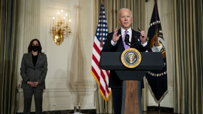 President Biden has said that equity will be a focus not just of his presidency, but of the entire federal government. (Doug Mills/Pool/Getty Images)