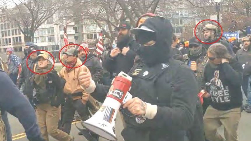 Capitol Riot: 5 People Linked To Proud Boys Are Arrested : NPR - Vimarsana News