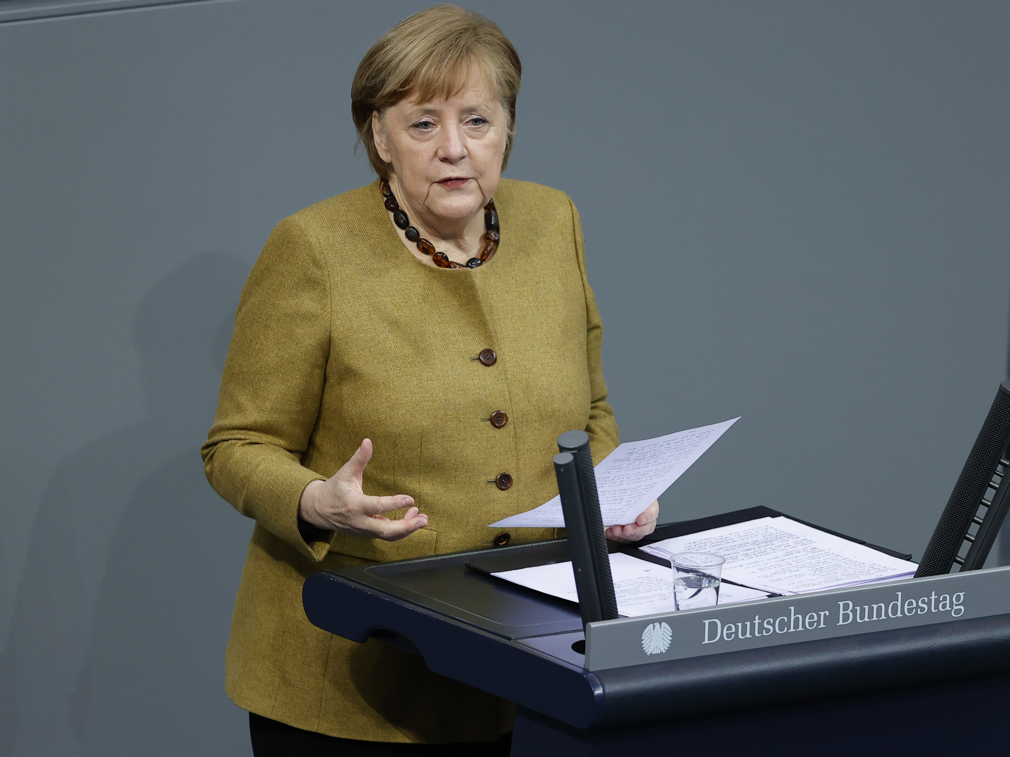 New Virus Strains Could Destroy Progress Against Covid 19 Merkel Says Coronavirus Updates Npr