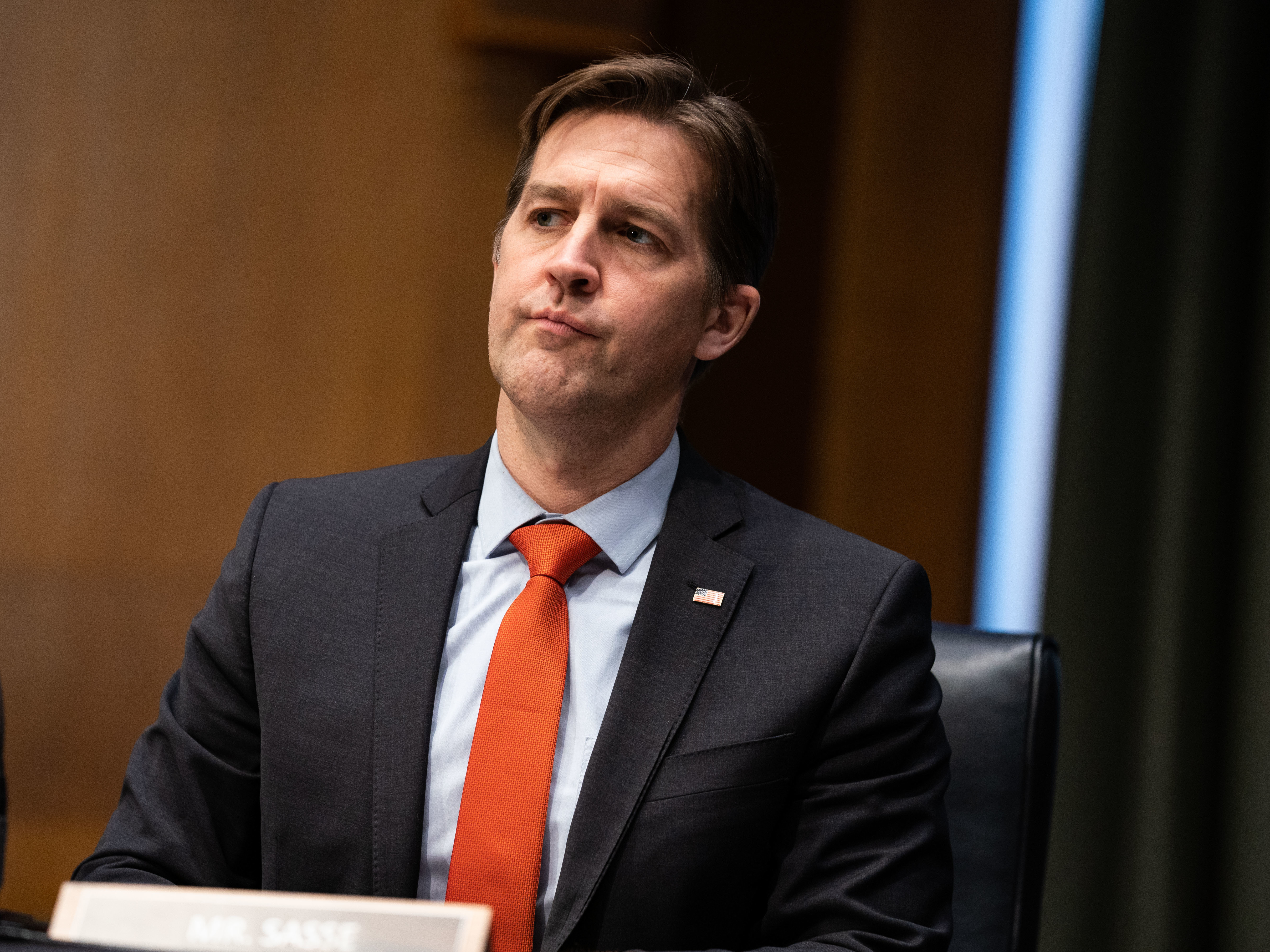 Sen. Ben Sasse, R-Neb., is one of seven Republicans who voted to convict former President Donald Trump during the most recent impeachment trial. (Getty Images)