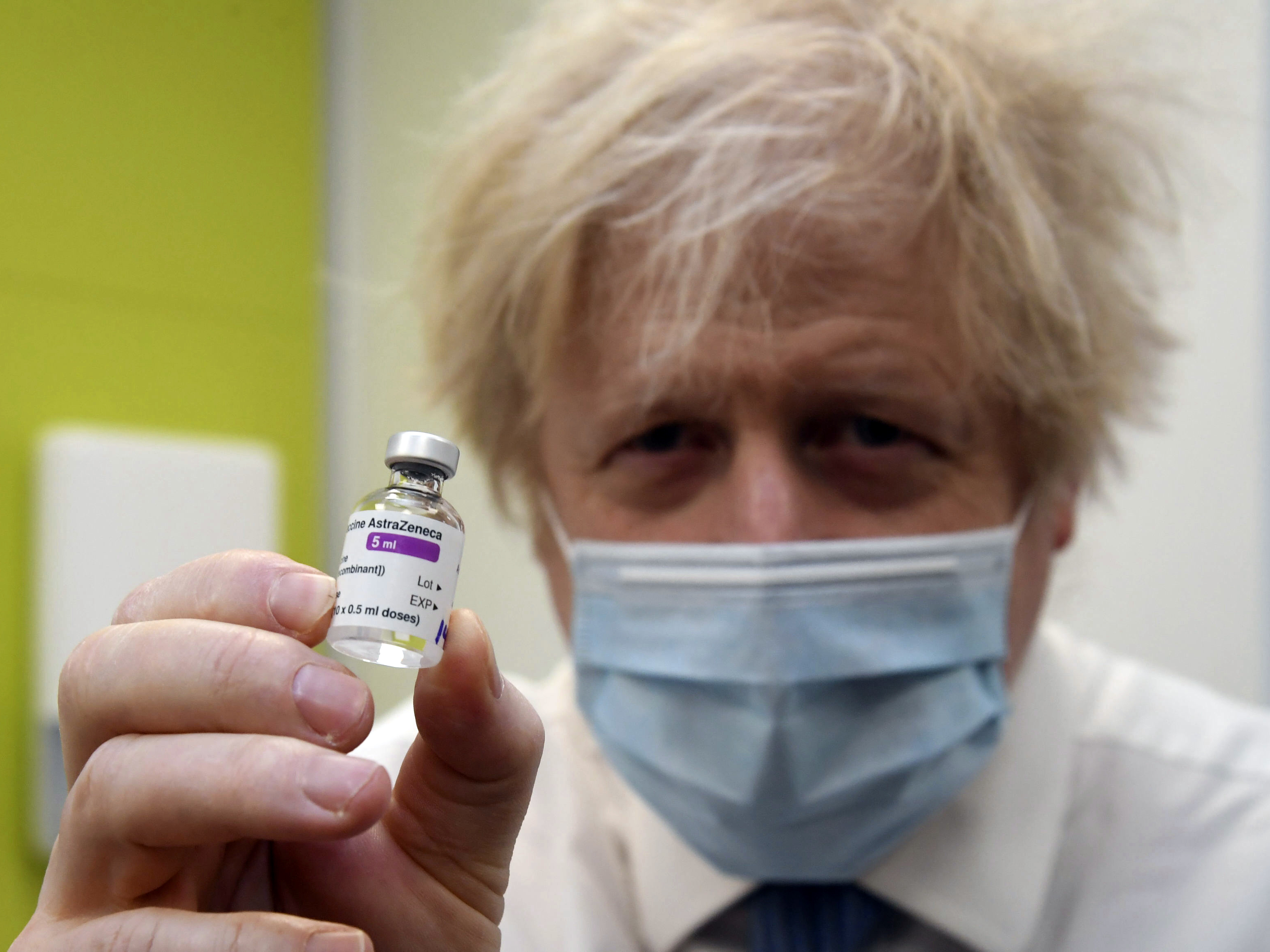 U.K. moves to speed up vaccinations, with goal of 1st dose for all adults by July 31