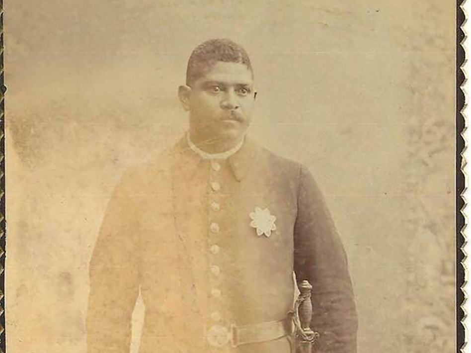 Robert Stewart was one of the first Black officers hired by LAPD. He was terminated in 1900 and on Tuesday the Los Angeles Police Commission unanimously voted to have him reinstated to retire with honor. (LAPD handout)