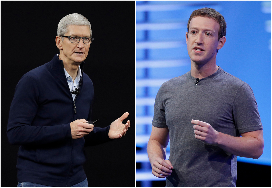 Facebook is pushing back on new Apple privacy rules for its mobile devices, this time saying the social media giant is standing up for small businesses in television and radio advertisements and full page newspaper ads. (Eric Risberg/AP)