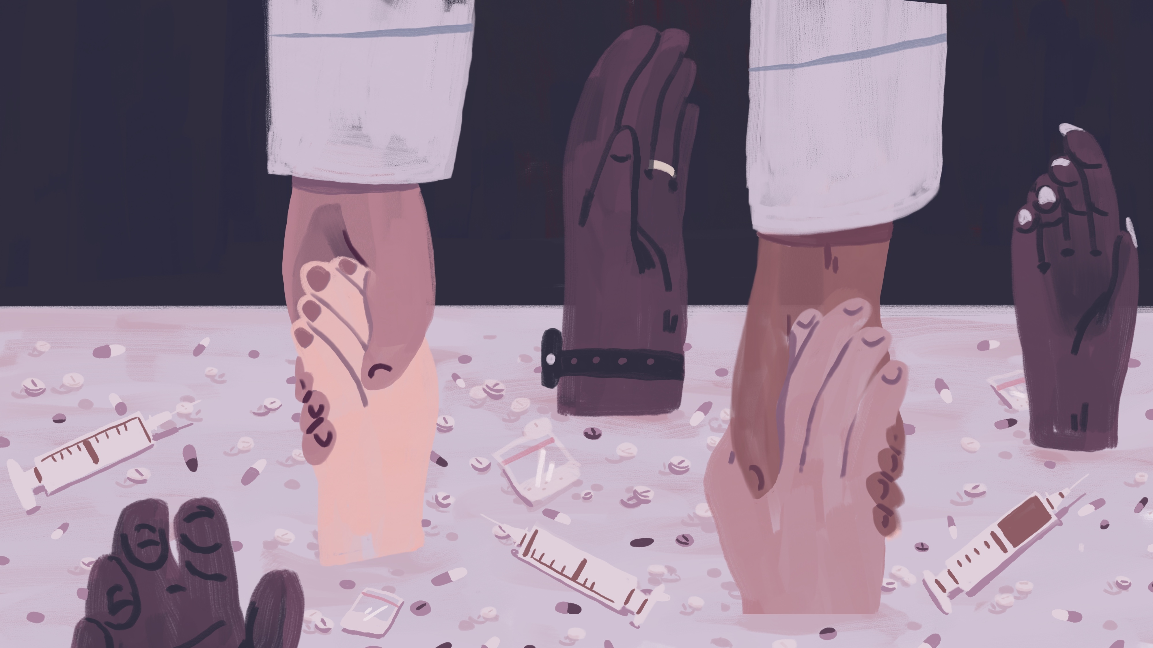 Scientists at the Centers for Disease Control and Prevention say fatal drug overdoses nationwide surged roughly 20% during the pandemic, killing more than 83,000 people in 2020. A growing body of research suggests Black Americans have suffered the heaviest toll. (Jamiel Law for NPR)