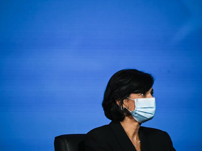 Centers for Disease Control and Prevention Director Rochelle Walensky said on Friday that the says that the 7-day average of confirmed cases in the U.S. has ticked up for the past three days, warning that "now is not the time to relax restrictions." (Jim Watson/AFP via Getty Images)