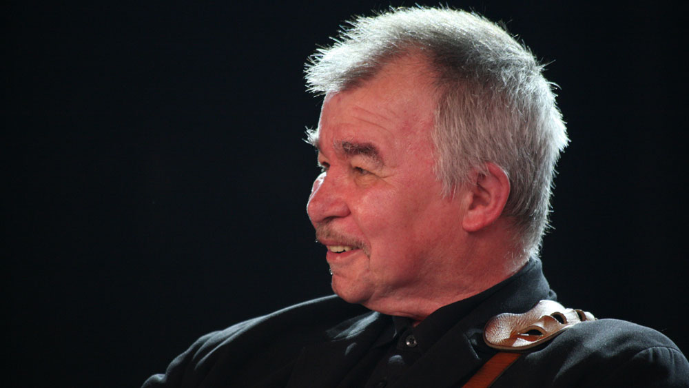 John Prine, seen here performing at Bonnaroo in 2010, died last year from complications brought on by COVID-19.