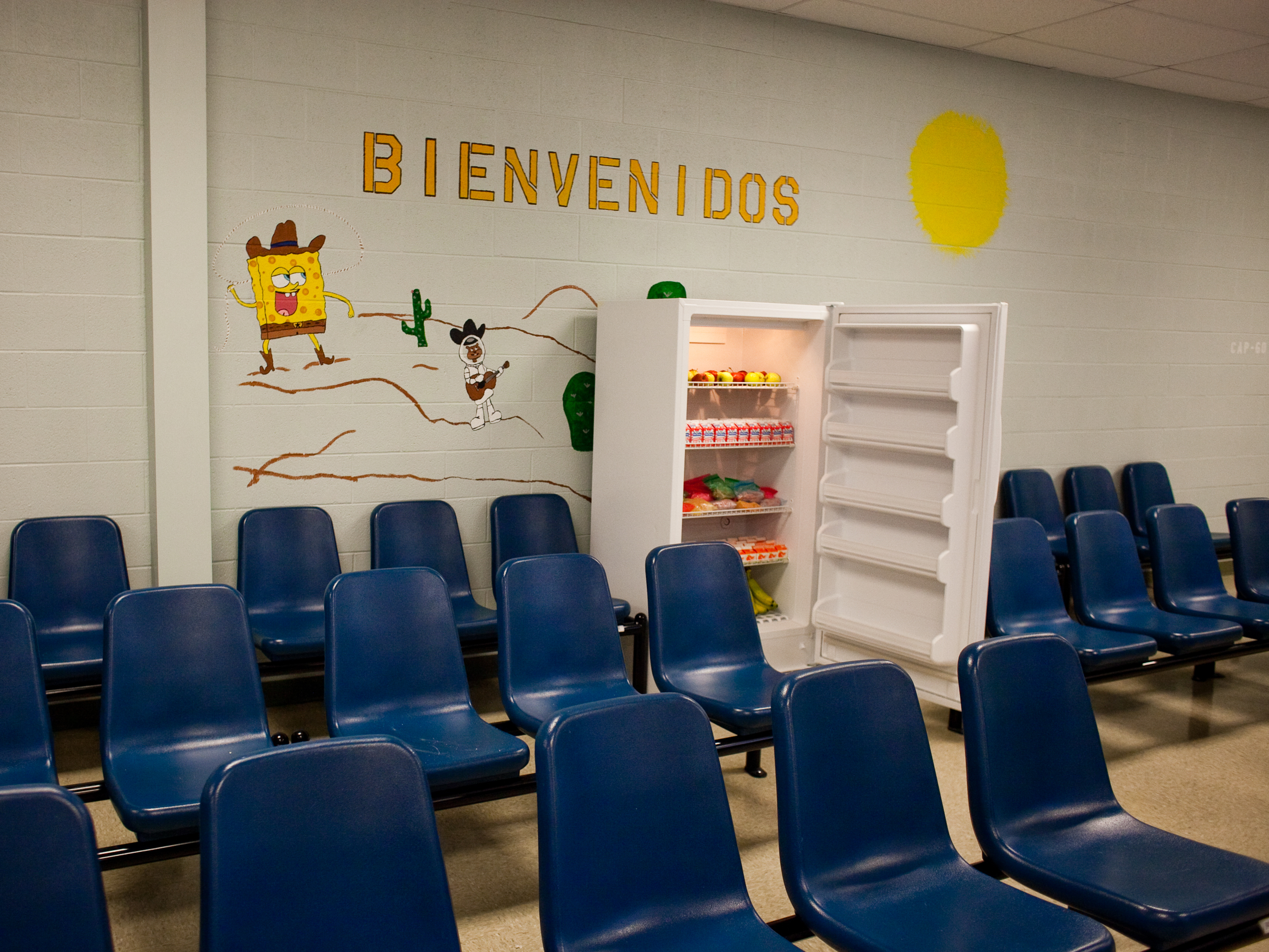 The Karnes County Residential Center in Karnes City, Texas, is one of three family detention centers the federal government operates. (Getty Images)