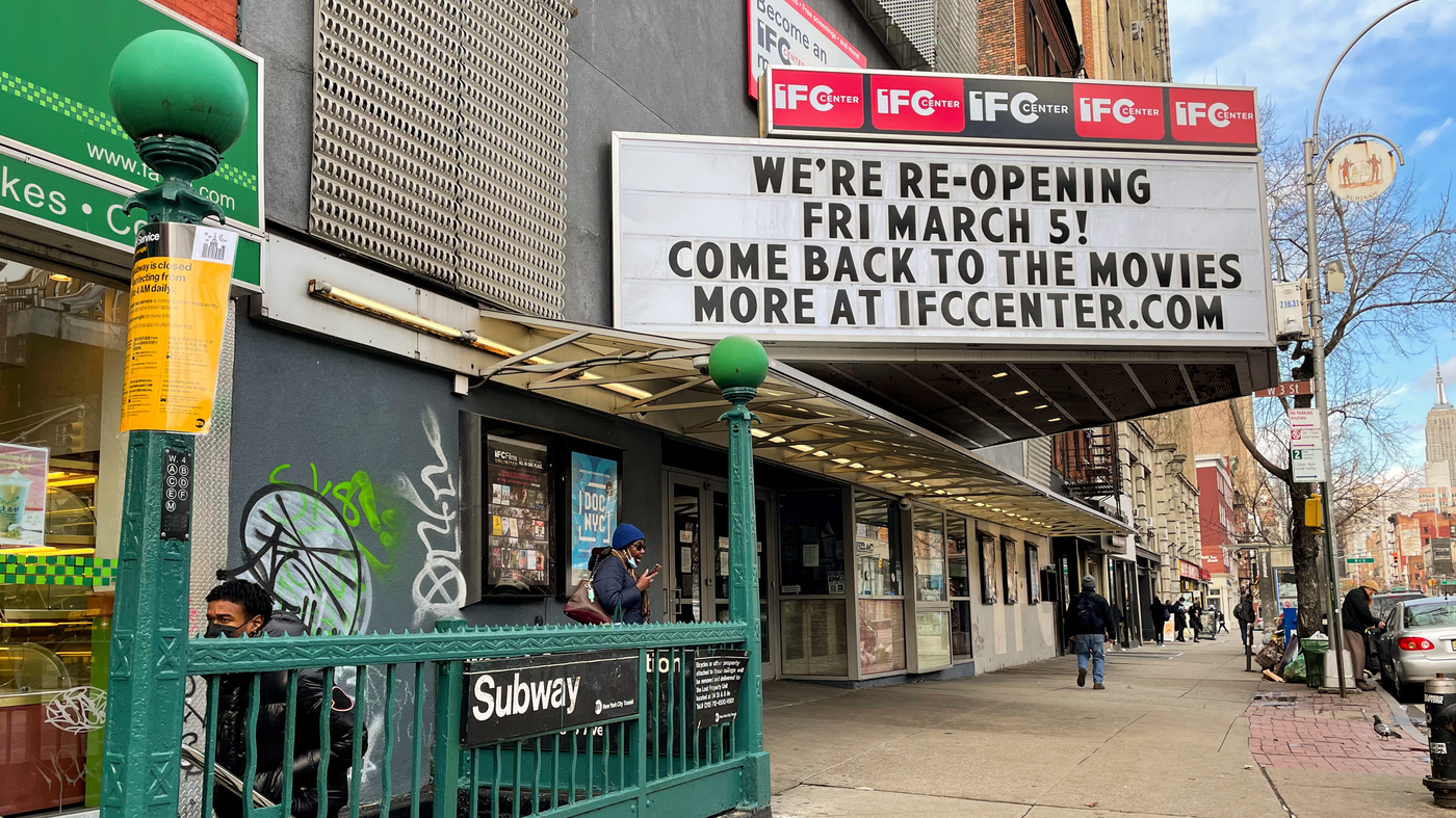Reopening Movie Theaters In NYC Has Implications For The Entire Movie  Business : NPR