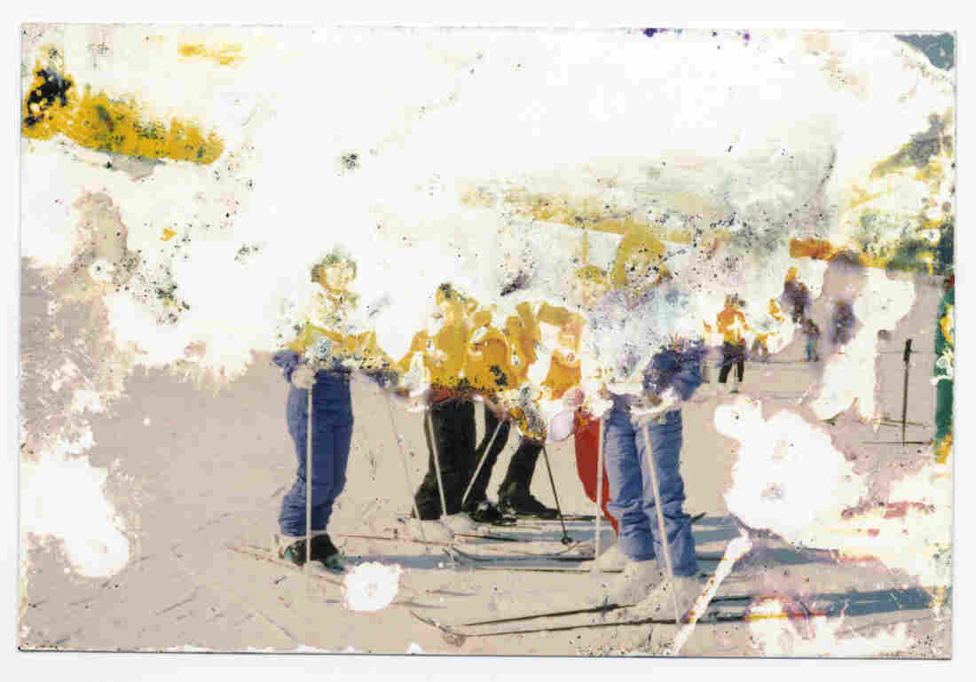 Damaged family photos from Japan's tsunami and nuclear disaster in 2011.