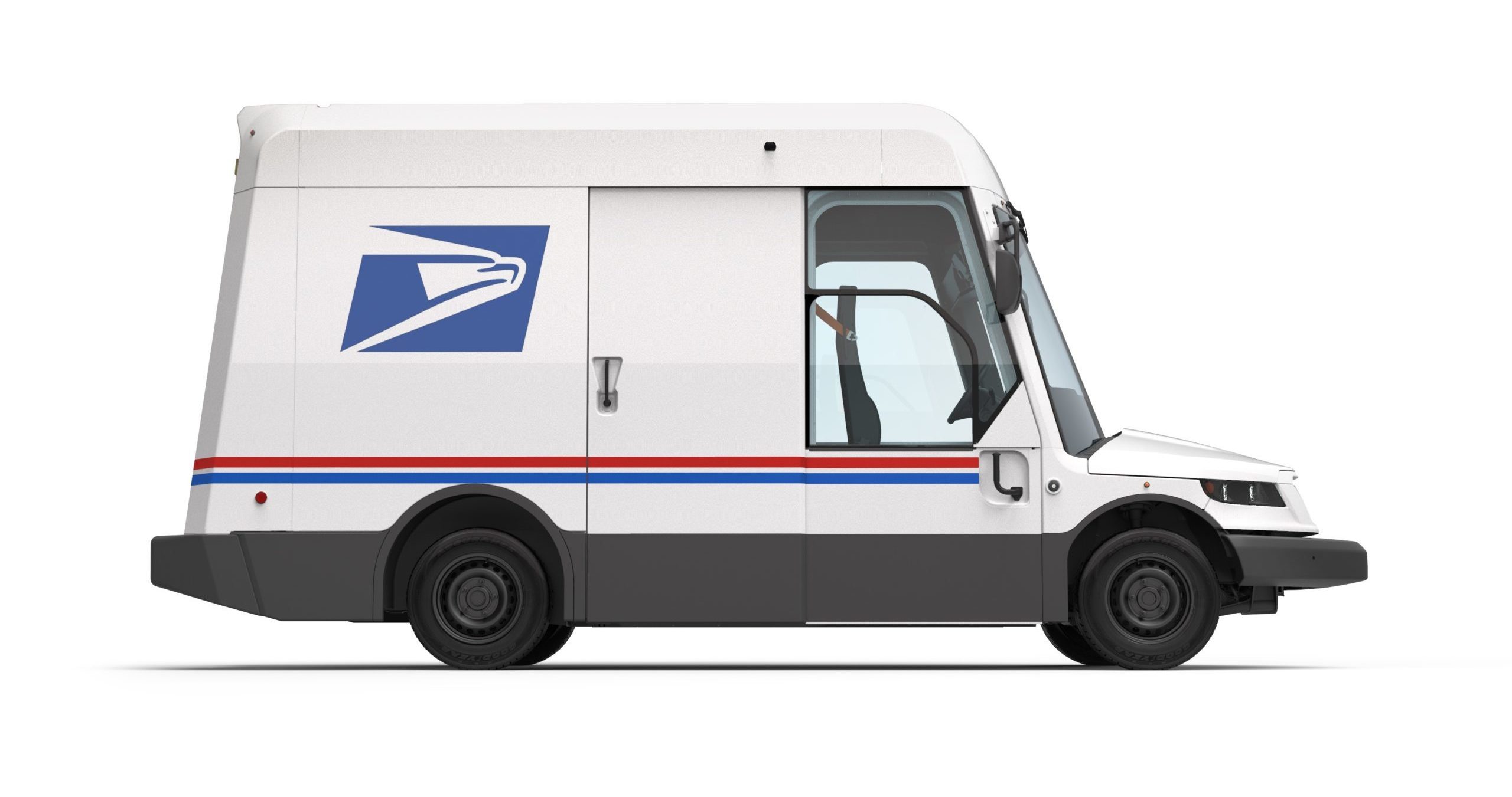 This prototype of a new USPS mail delivery truck is part of a recent contract to upgrade the Postal Service's fleet of delivery trucks. Only about 10% of the new vehicles will be electric, despite pressure from the president and Congress to do more. (USPS)