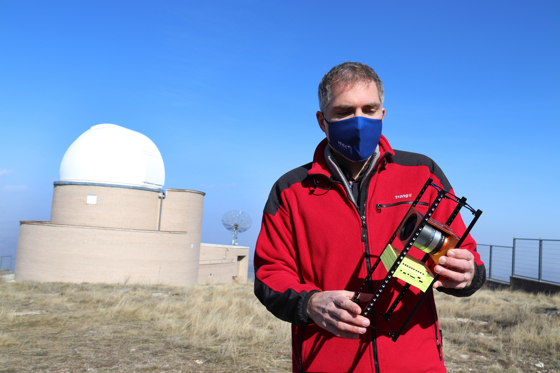 - pep colome nanosatellite slide 5eba35452d4be067636fc768a6dd9c00ecef1c33 s1100 - Catalonia To Launch Space Agency And Satellites. Spain’s Agency Has No Comment : NPR
