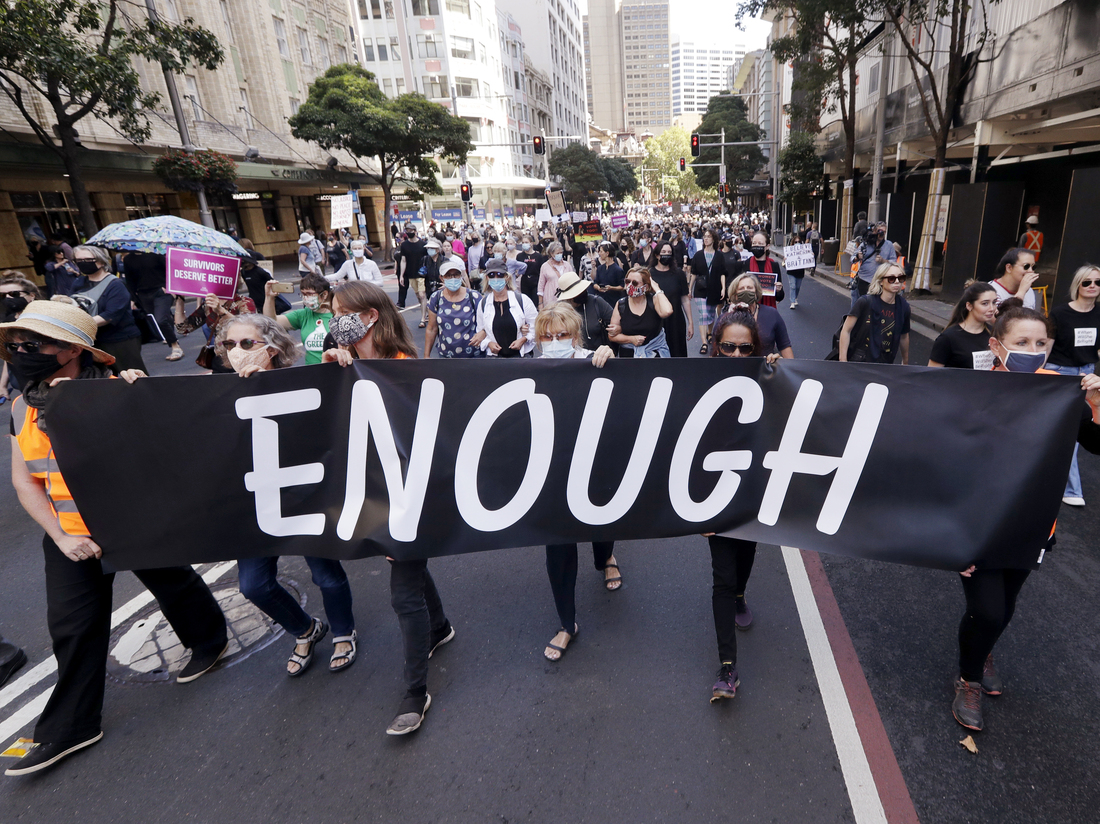 Thousands Protest In Australia As Another #MeToo Wave Hits : NPR