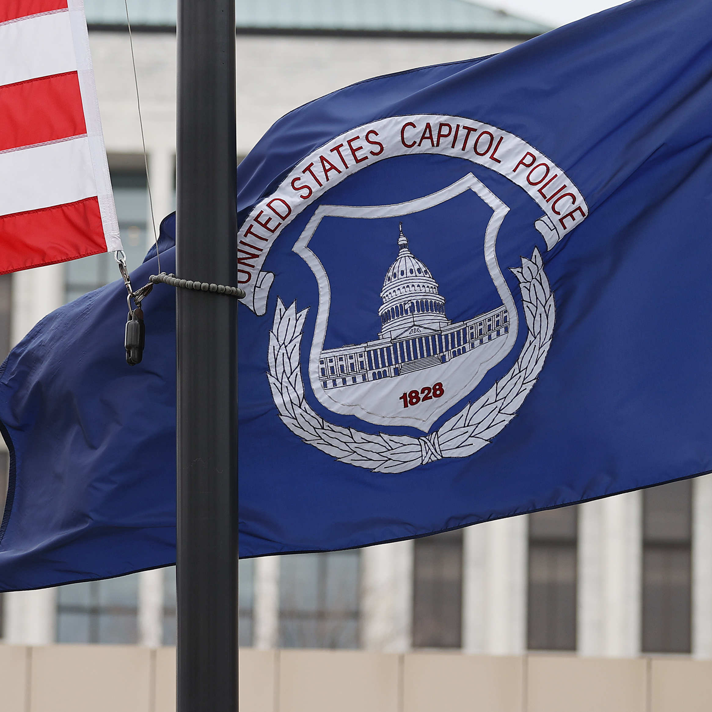 U.S. Arrests 2 Men, Saying They Sprayed Sicknick And Others With Chemical At Capitol