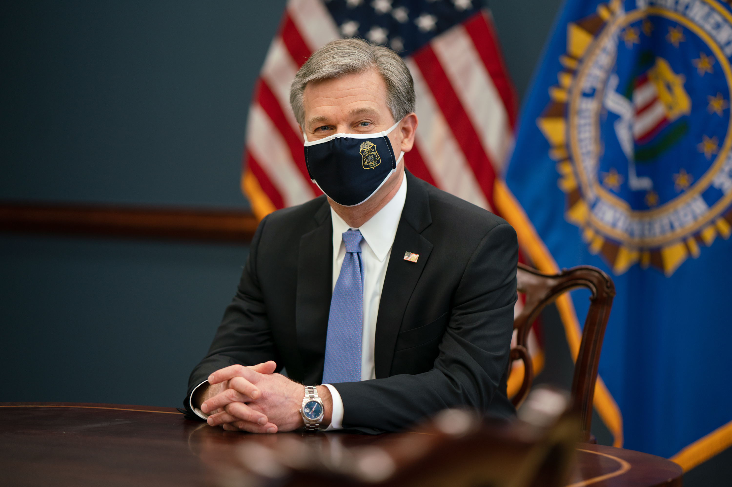 FBI Director Christopher Wray tells NPR that the bureau will keep working on its sprawling investigation into the Jan. 6 attack on the U.S. Capitol &quot;no matter how long it takes.&quot; (NPR)