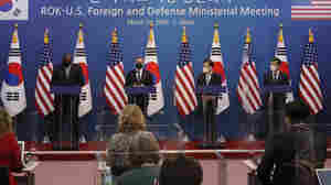 U.S. Officials Reassure S. Korea On Visit, But Differences Emerge On N. Korea Policy 