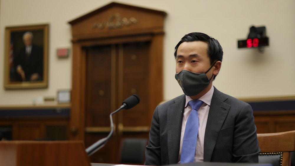 Attorney Wencong Fa of Pacific Legal Foundation testifies during a hearing before the Subcommittee on the Constitution, Civil Rights, and Civil Liberties of the House Judiciary Committee on Thursday. (Getty Images)