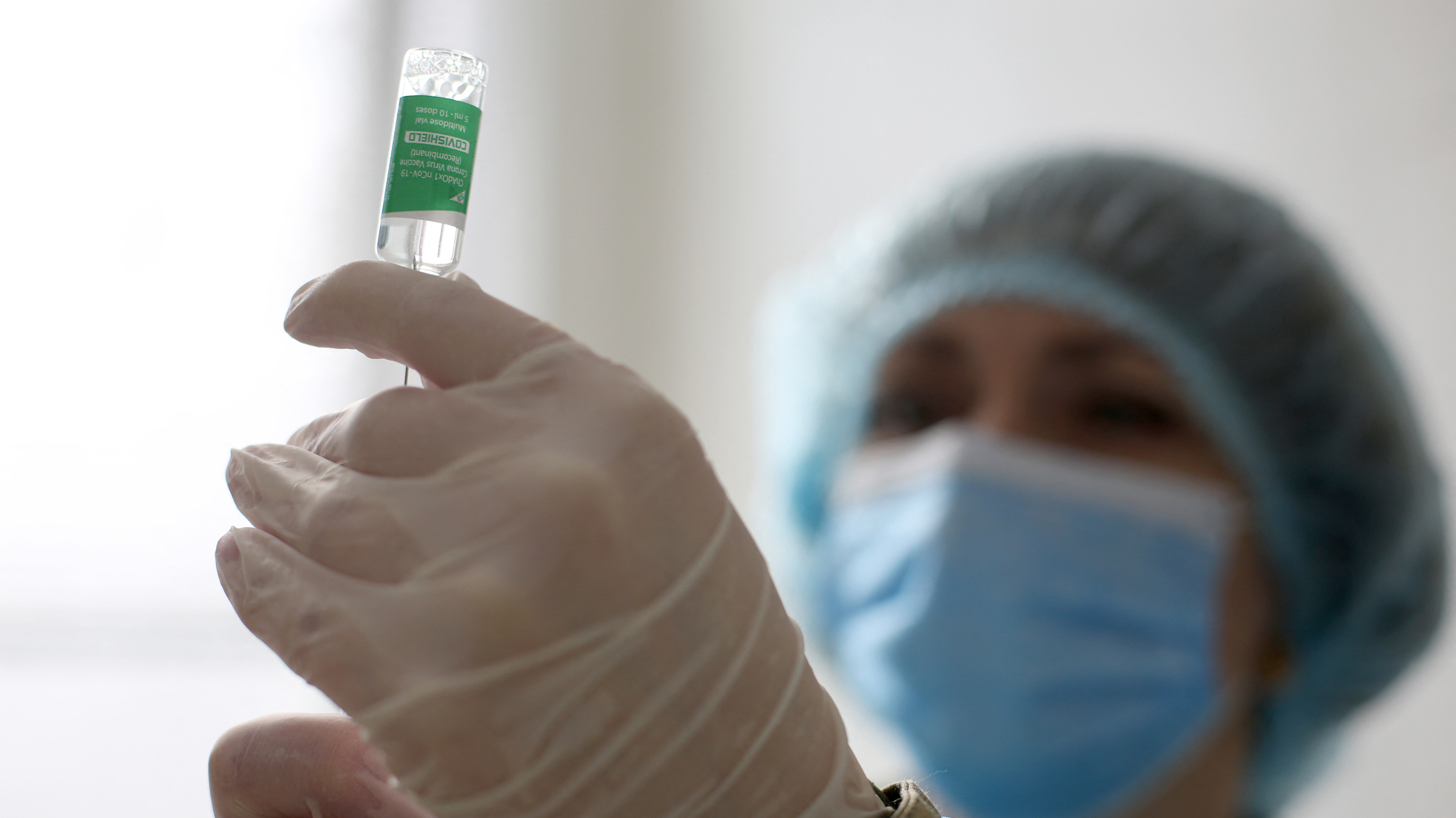 Researchers say they may have found a reason for a rare blood clotting condition that has occurred in some people who received the AstraZeneca COVID-19 vaccine. (AFP via Getty Images)