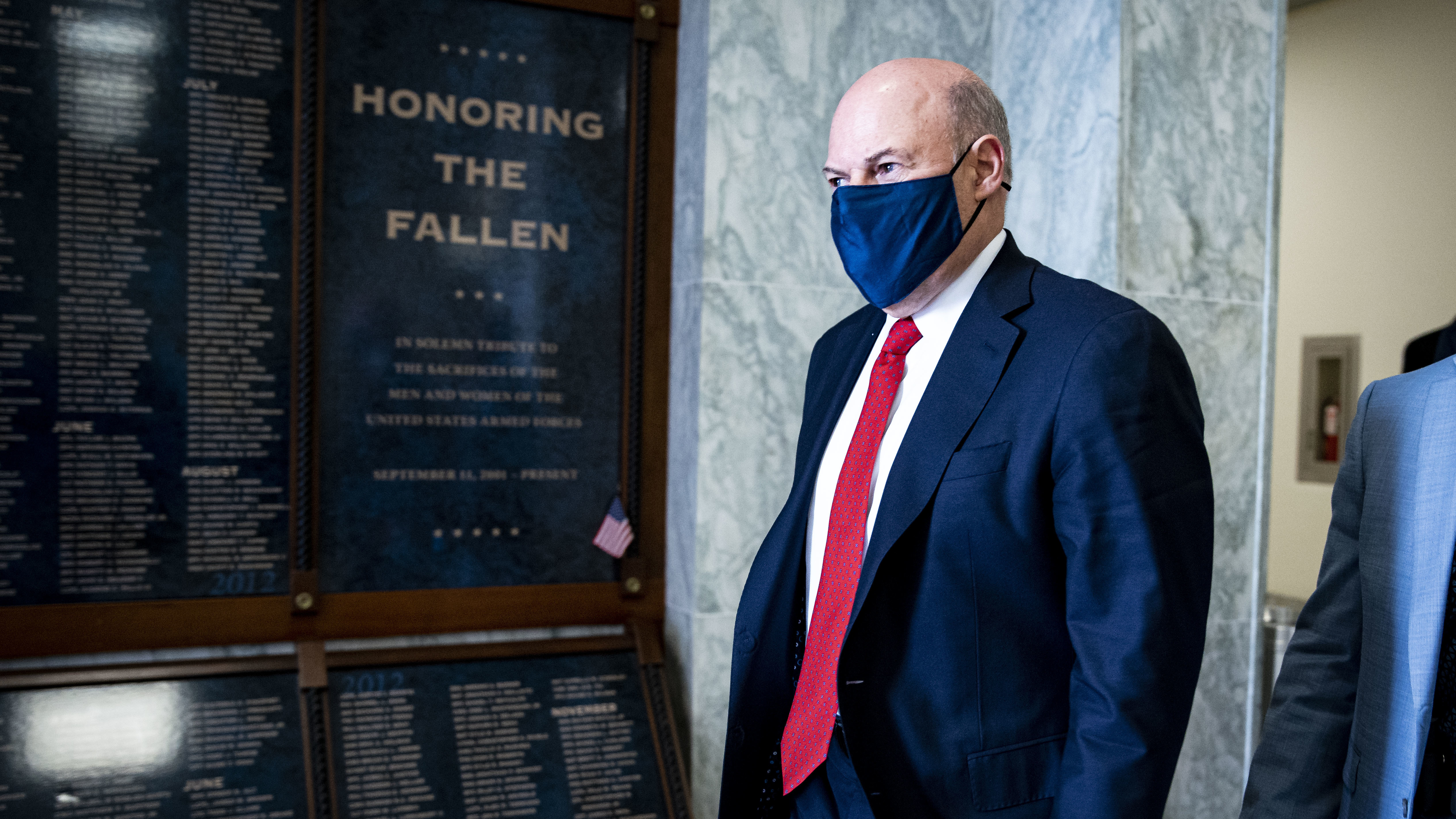 Postmaster General Louis DeJoy, pictured last month on Capitol Hill, has announced a 10-year plan to reorganize the U.S. Postal Service. It has received a mixed reaction. (Getty Images)