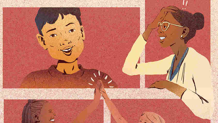 COMIC: How One Math Teacher Broke Through To Her Virtual Students