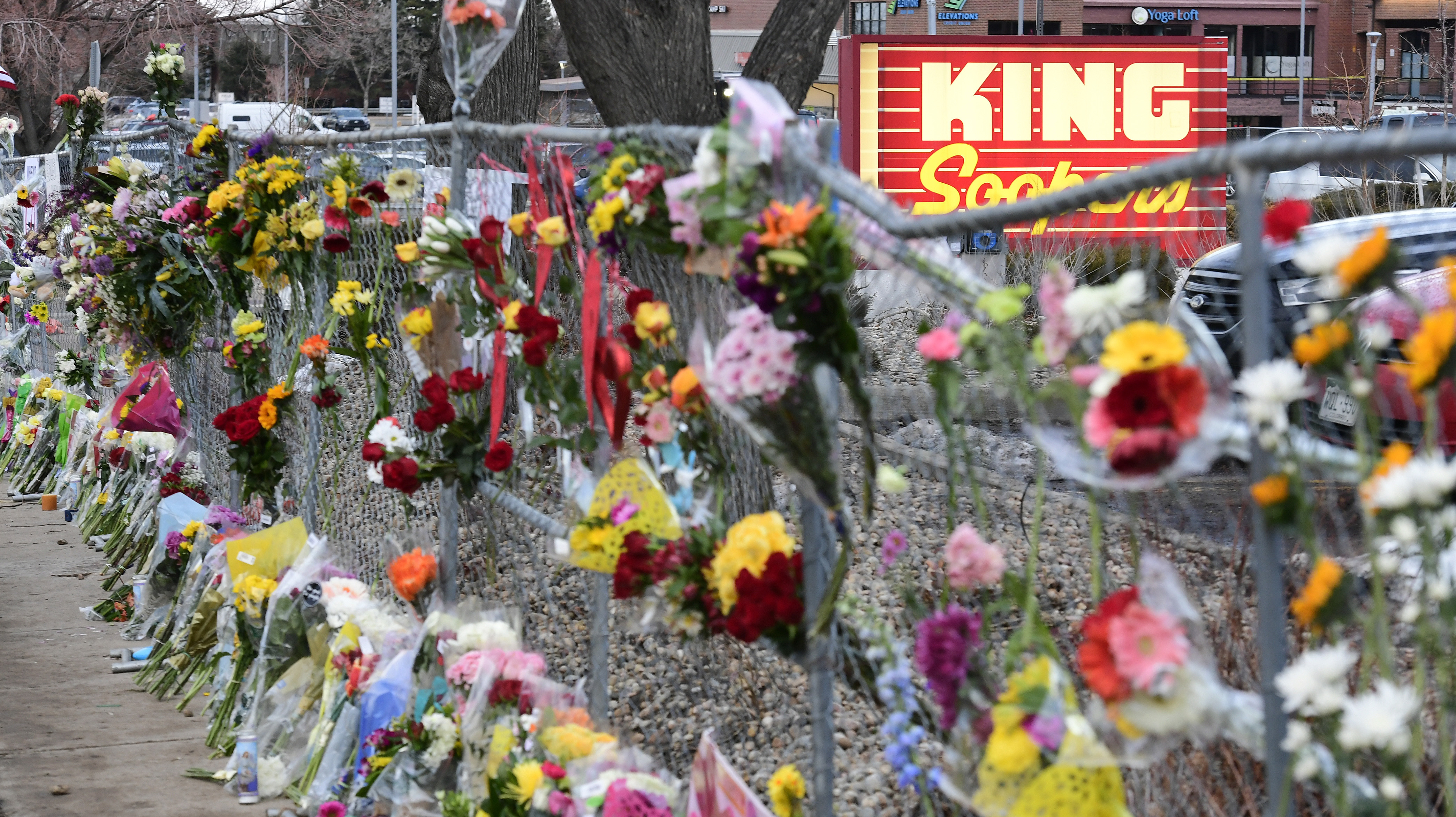 The suspect accused of killing 10 people at a Colorado grocery store this week follows a deadly pattern among mass shooters: 98% of perpetrators are male. (Denver Post via Getty Images)