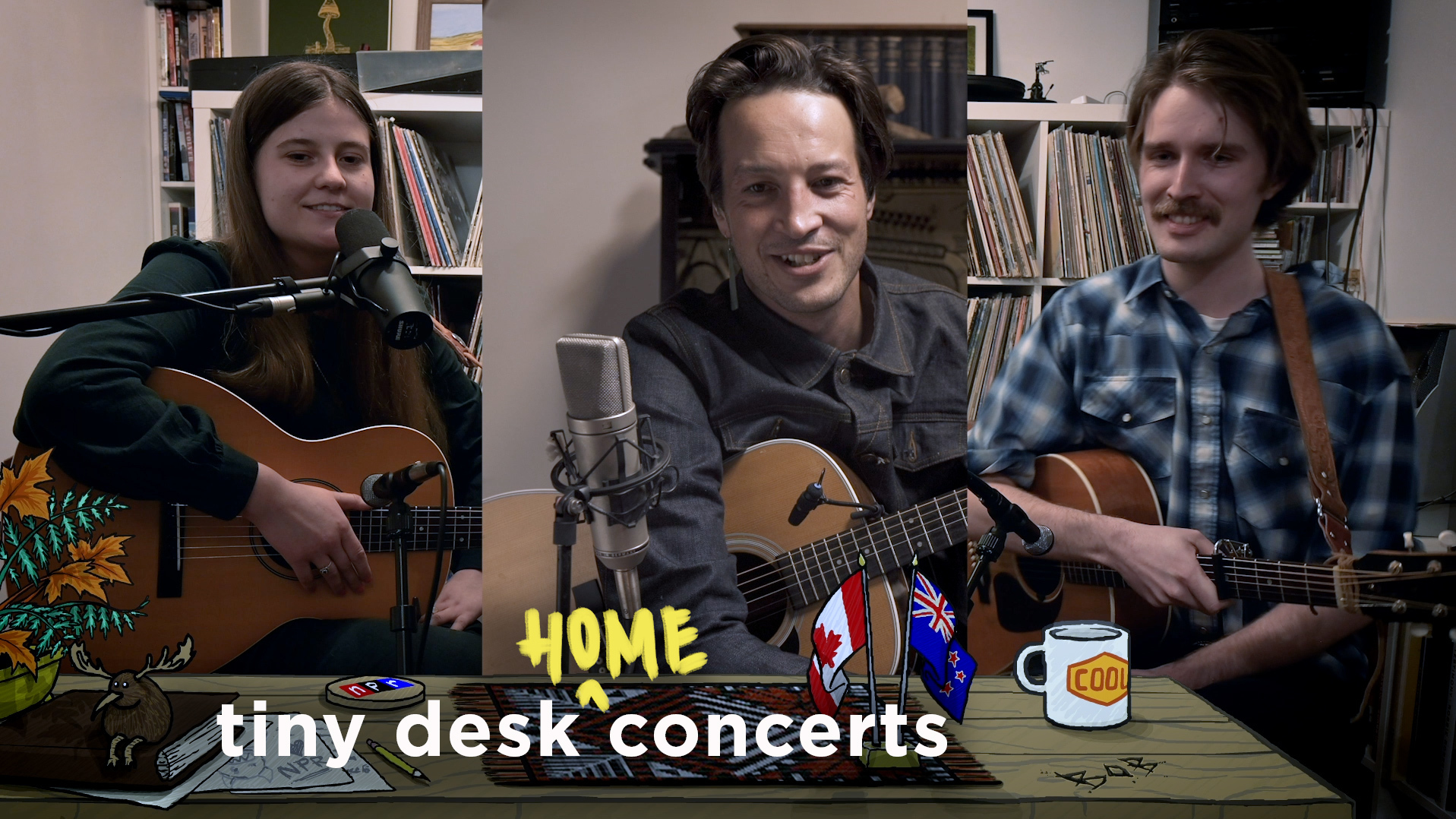Kacy & Clayton And Marlon Williams: Tiny Desk (Home) Concert