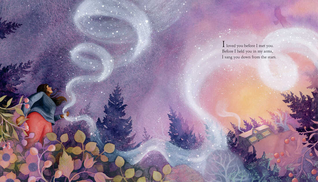 From I Sang You Down from the Stars, by Tasha Spillett-Sumner and Michaela Goade.