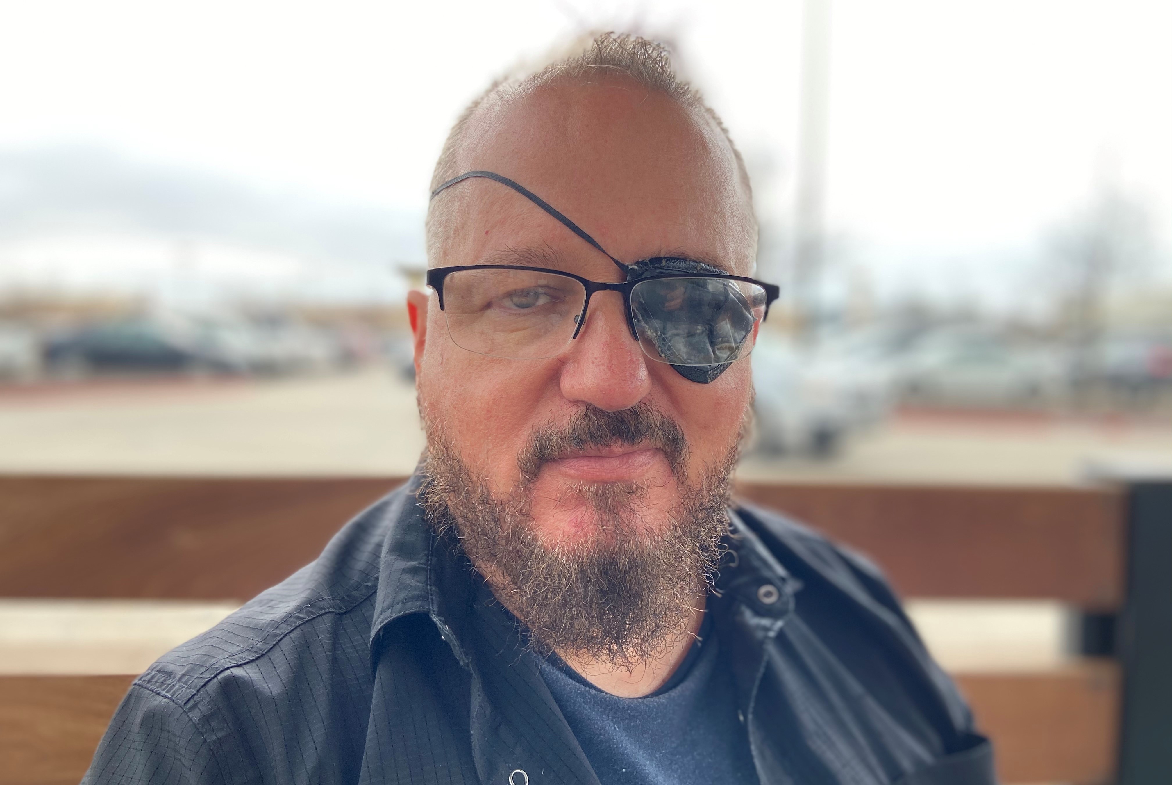 Stewart Rhodes, founder of Oath Keepers, is pictured in Forth Worth, Texas, on Feb. 28. A number of Oath Keepers members or associates are under investigation for the Jan. 6 attack on the Capitol. (The Washington Post via Getty Images)