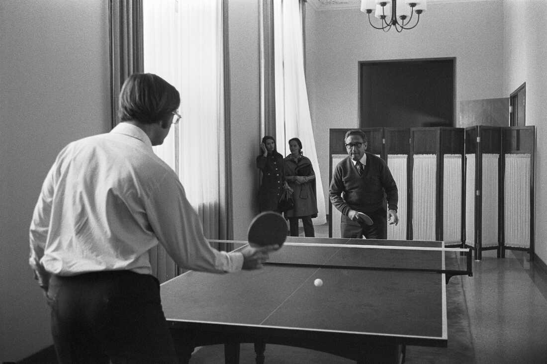 U.S.-China Pingpong Diplomacy, 50 Years Later : NPR