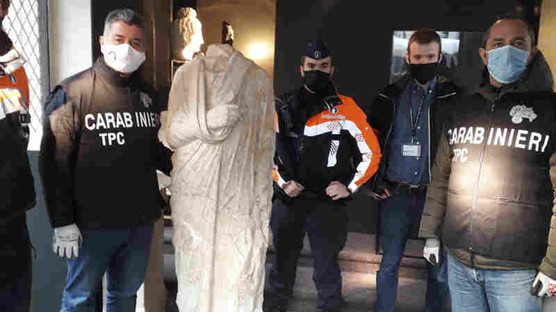 1st Century Roman Statue, Looted A Decade Ago, Found In Belgium By Off-Duty Police