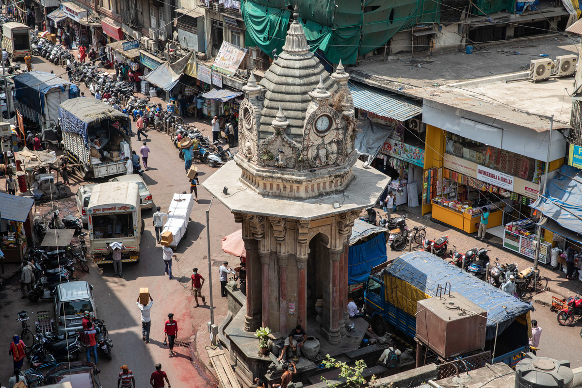 PHOTOS New Life For Water Fountains Of Mumbai Goats and
