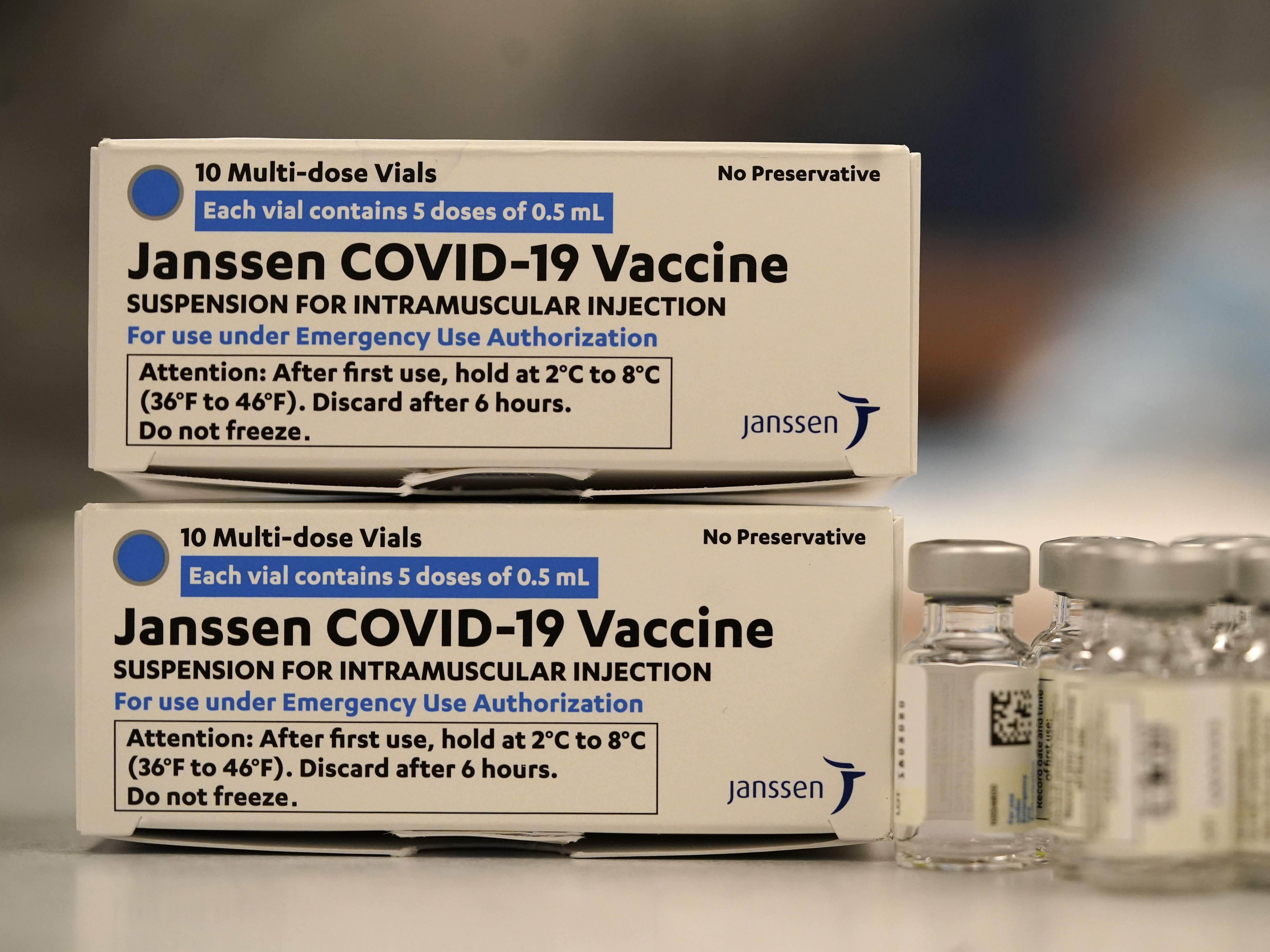 Why is the Johnson and Johnson vaccine not recommended?