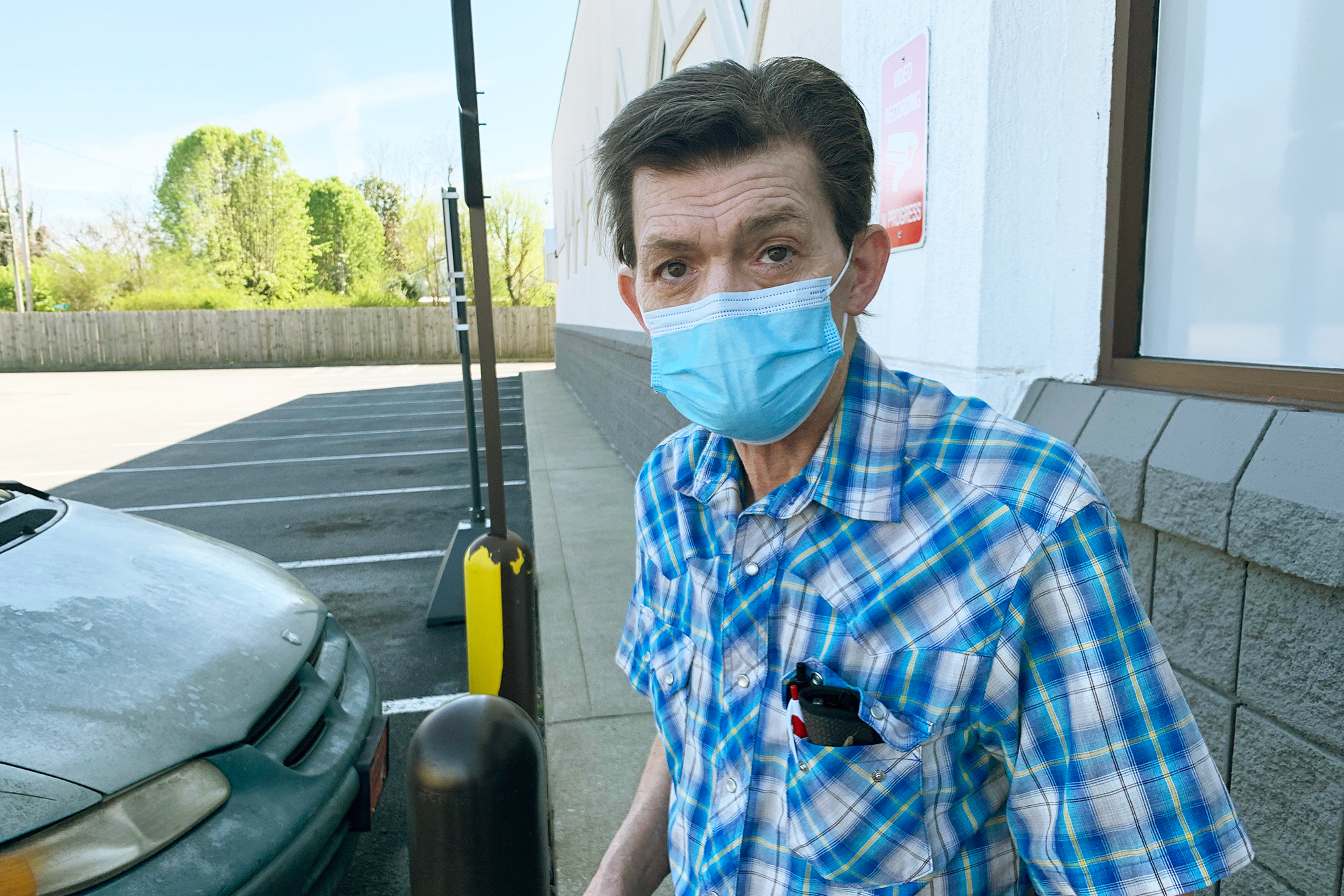 Hartsville, Tenn., resident Rick Bradley, 62, received his first COVID-19 vaccine dose in late March at a local Walgreens, saying, &quot;This is not a summer cold or a conspiracy.&quot; He says some neighbors have become so used to COVID-19 that getting vaccinated has fallen off the priority list. (Blake Farmer/WPLN)