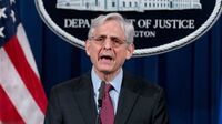Attorney General Merrick Garland announces a Justice Department probe of possible patterns of excessive force and discrimination by the Minneapolis Police Department on Wednesday.