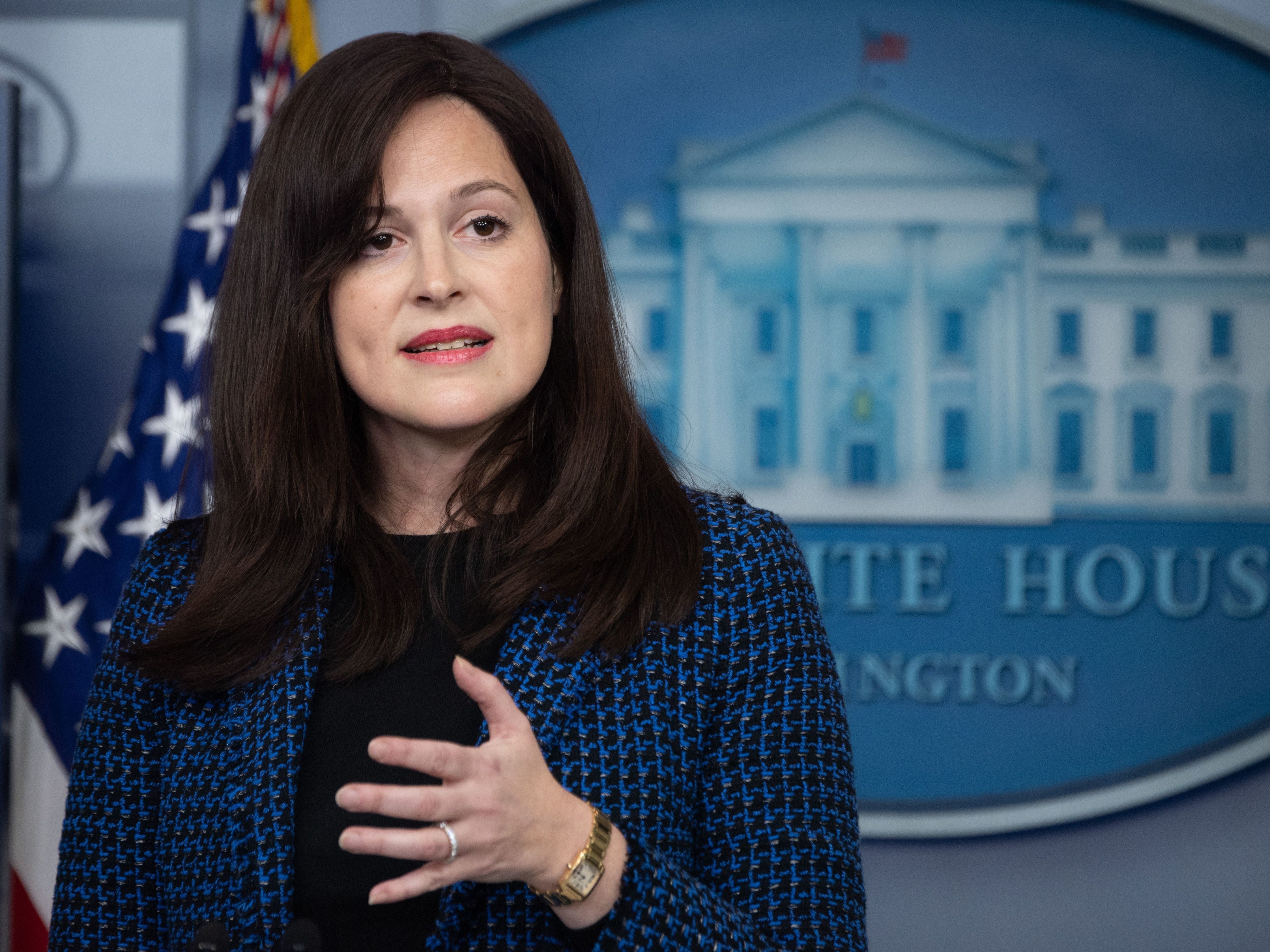Anne Neuberger, the deputy national security adviser for cyber and emerging technology, says an upcoming executive order will strengthen U.S. cybersecurity, from setting up new ways to investigate cyberattacks to developing standards for software. (AFP via Getty Images)