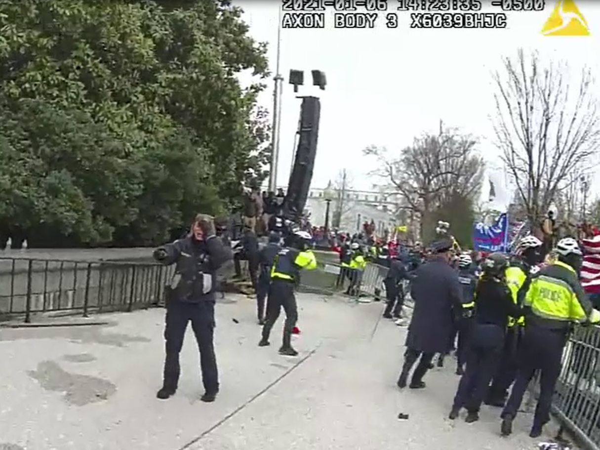 New Videos Show Alleged Assault On Officer Brian Sicknick During Capitol Riot
