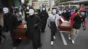 Protesters March In Colombia Against Plan To Raise Taxes In Pandemic-Wracked Economy